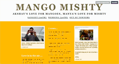 Desktop Screenshot of mangomishty.com